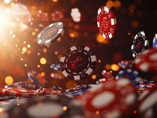 Mobile phone displaying live blackjack table